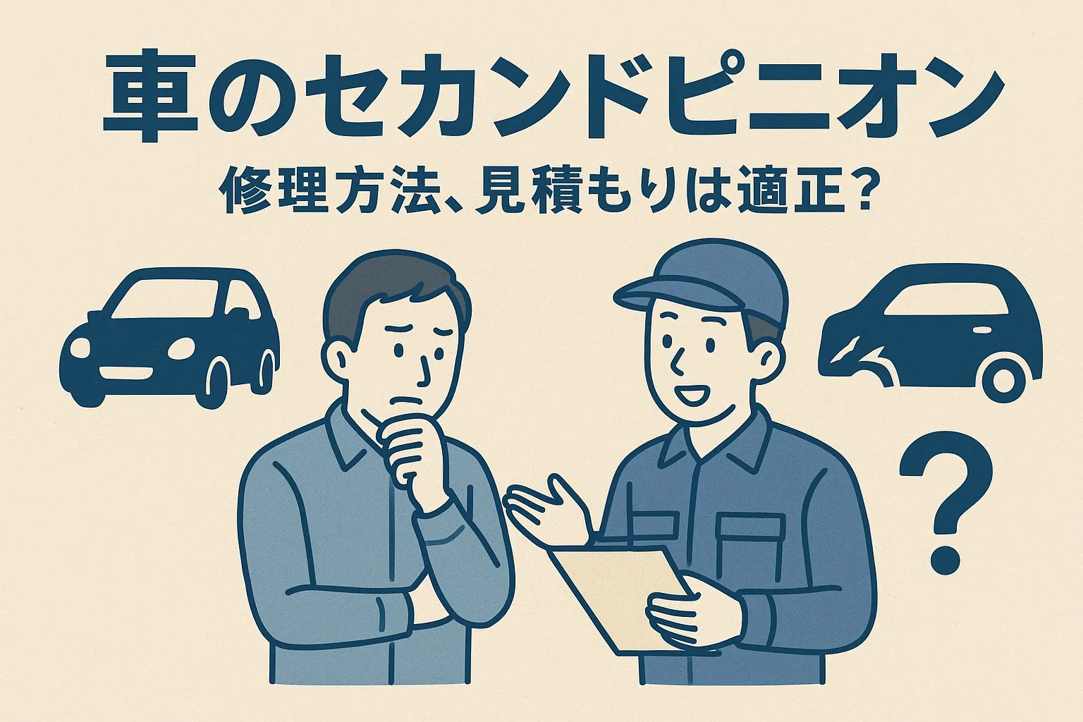 🚗✨車のセカンドピニオン、考えたことはありますか？
