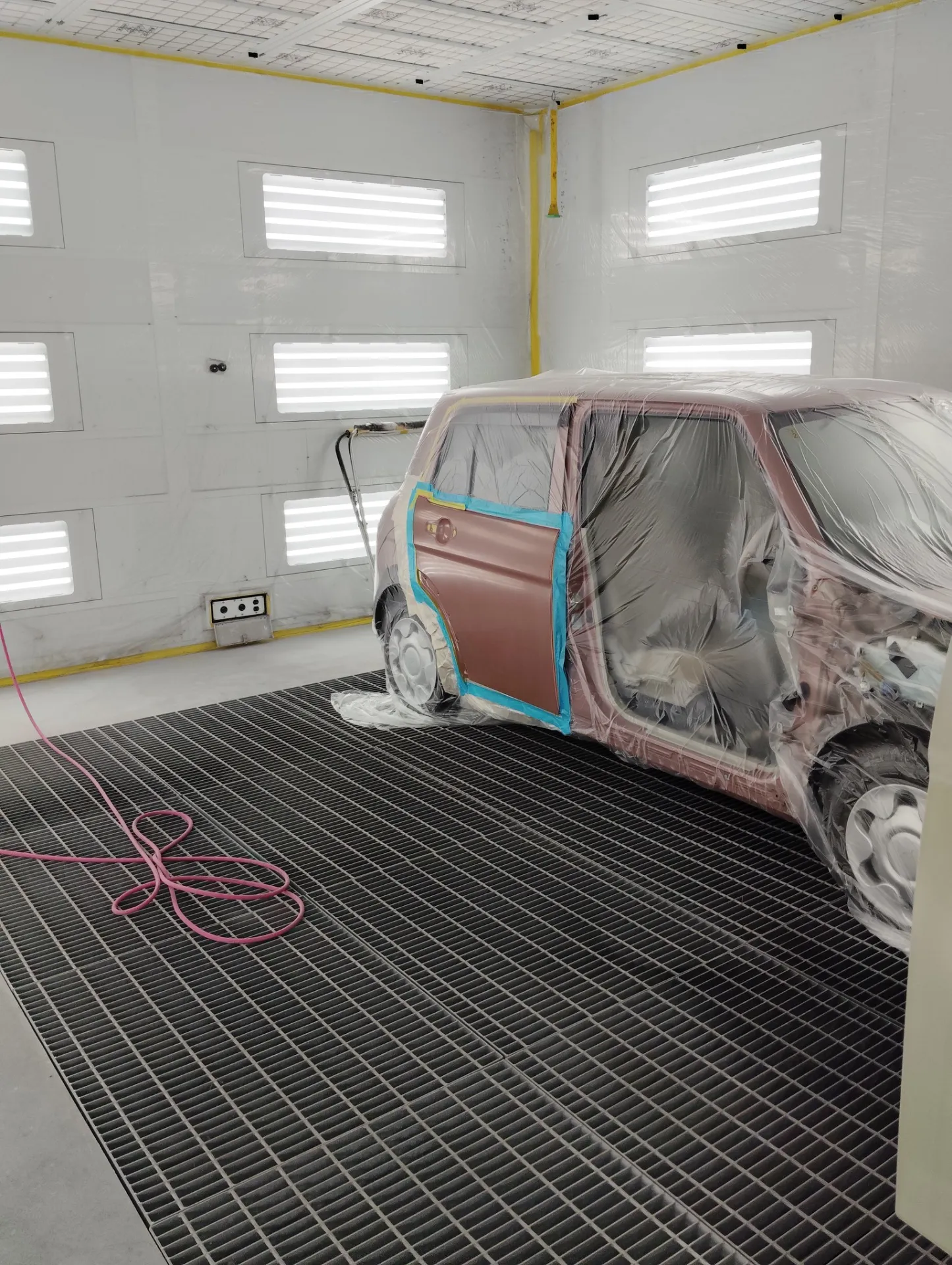 ラパンの板金塗装