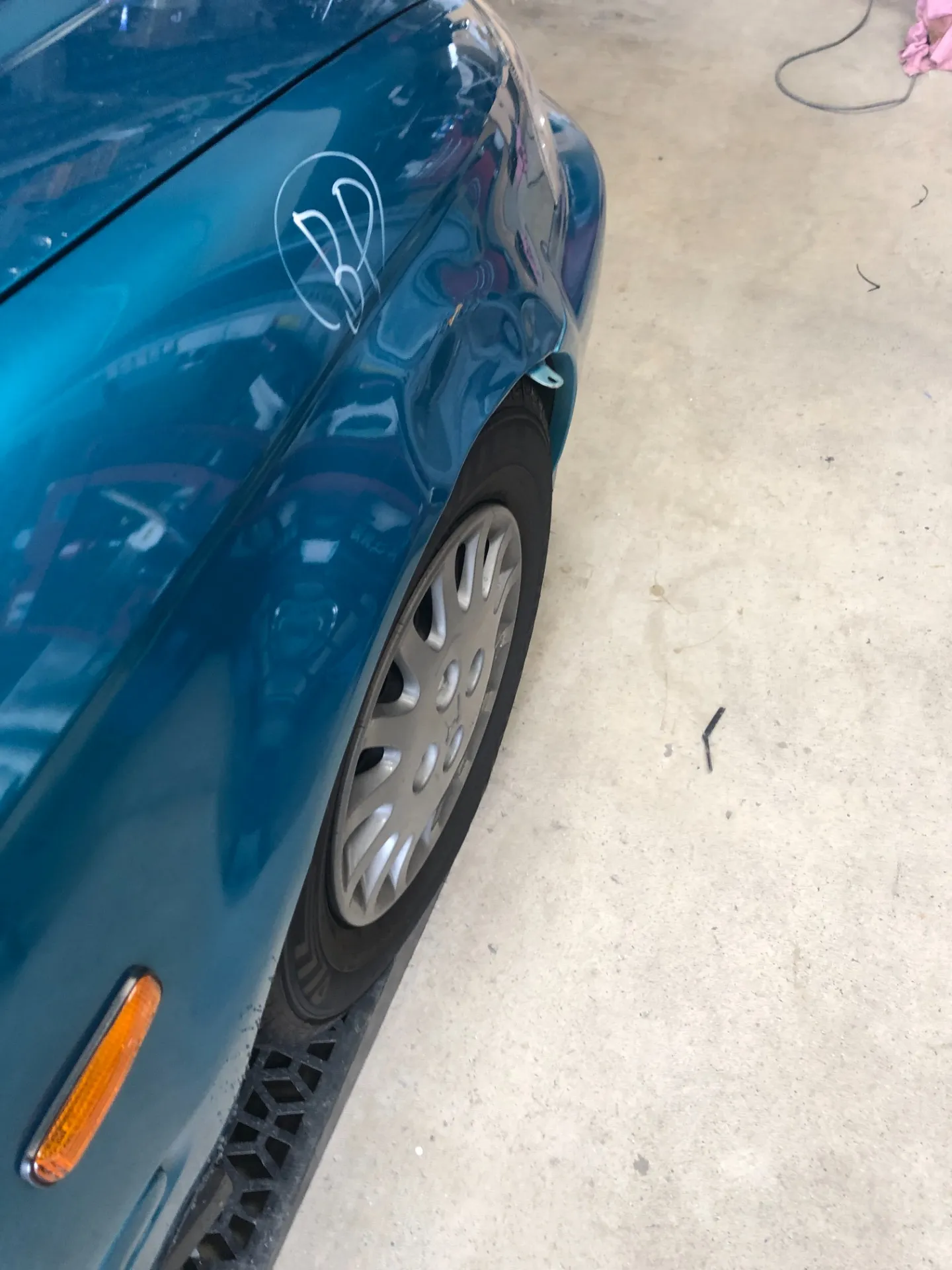 部品が手に入らないシビックフェリオ修理