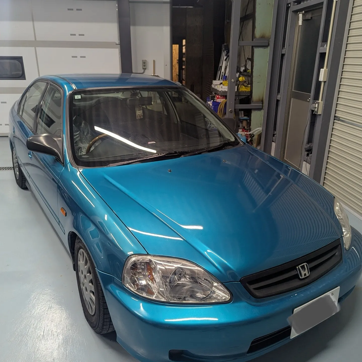 部品が手に入らないシビックフェリオ修理