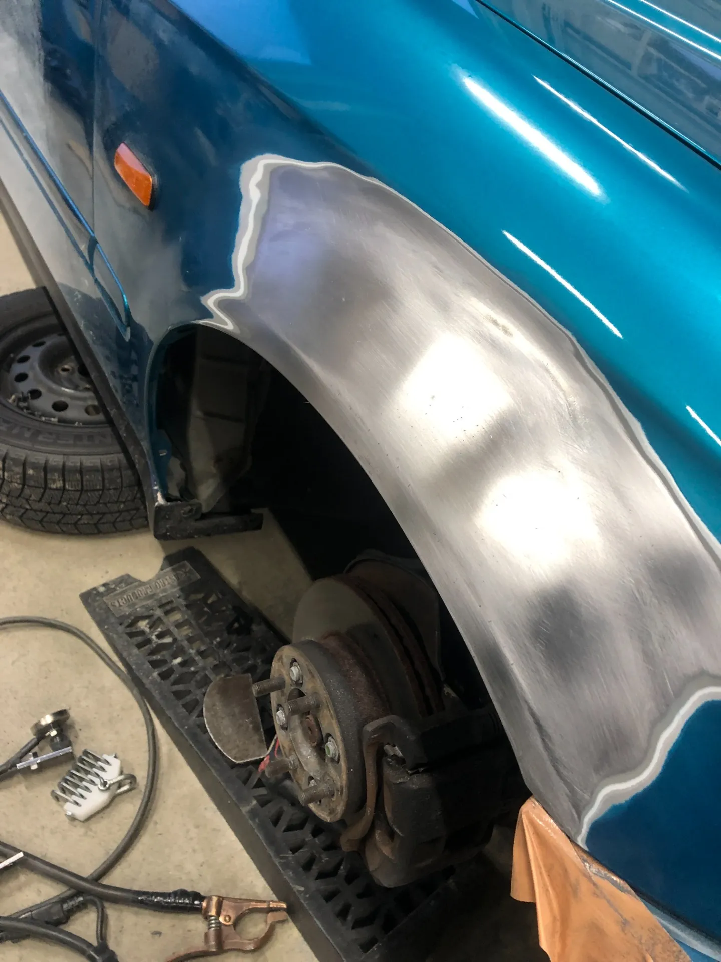 部品が手に入らないシビックフェリオ修理