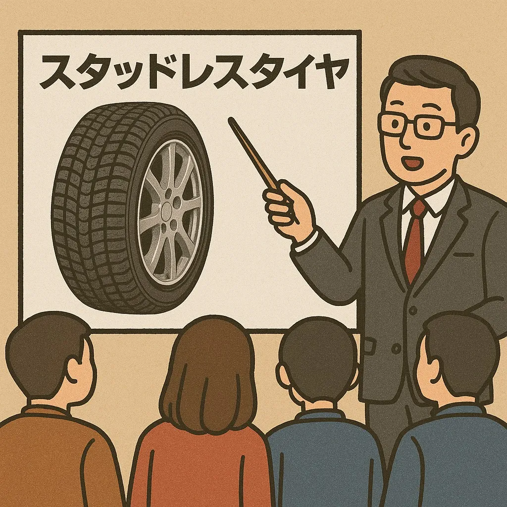 スタッドレスタイヤの寿命って、夏タイヤとちょっと違うんです🚗...